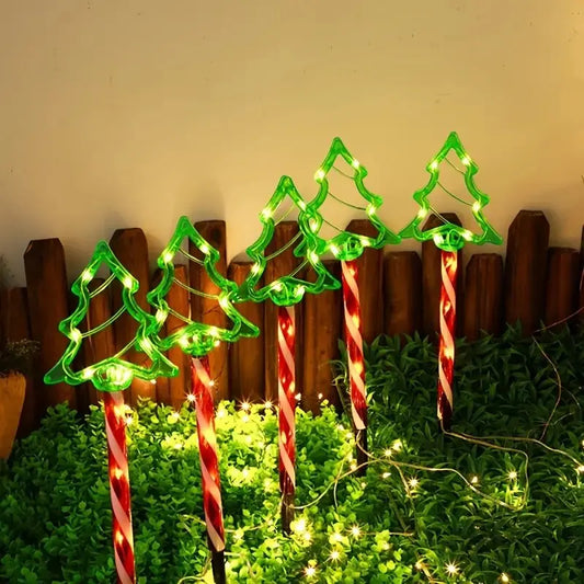 Lumié CandyGlow™ Solar Christmas Stake Lights