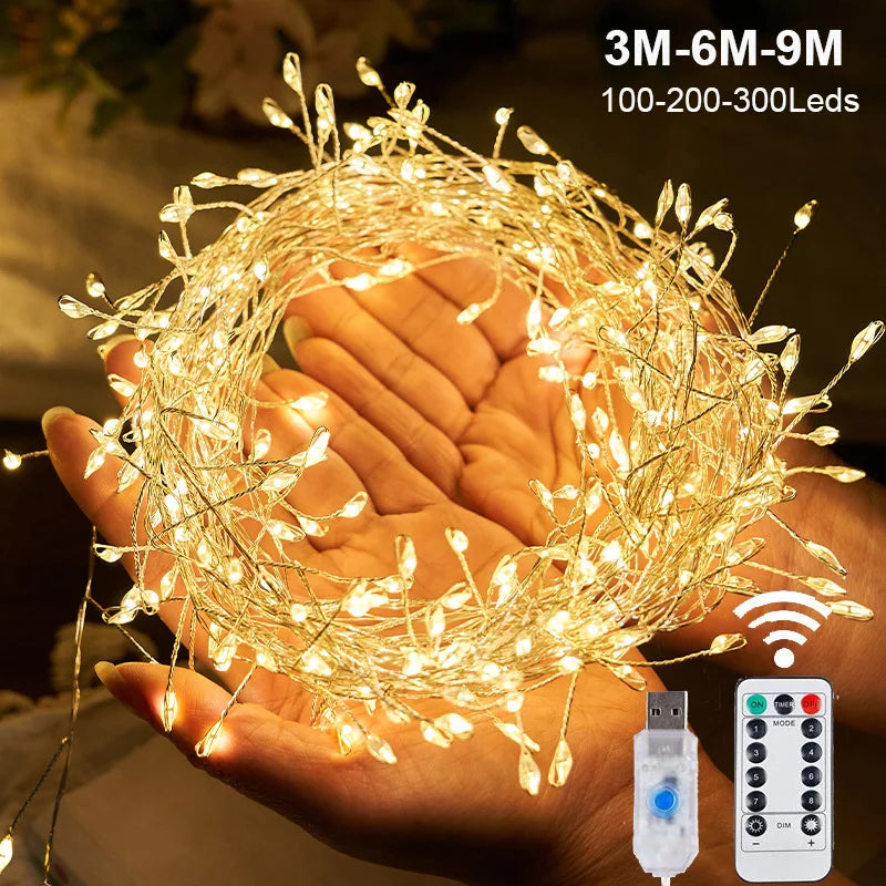Lumié FireSpark™ – LED Firecracker String Lights