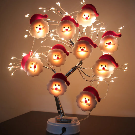 Lumié SnowGlow™ – Snowman LED Garland String Lights